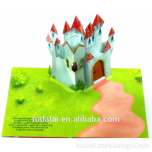 FDT customizes top quality kids 3D pop up book printing
